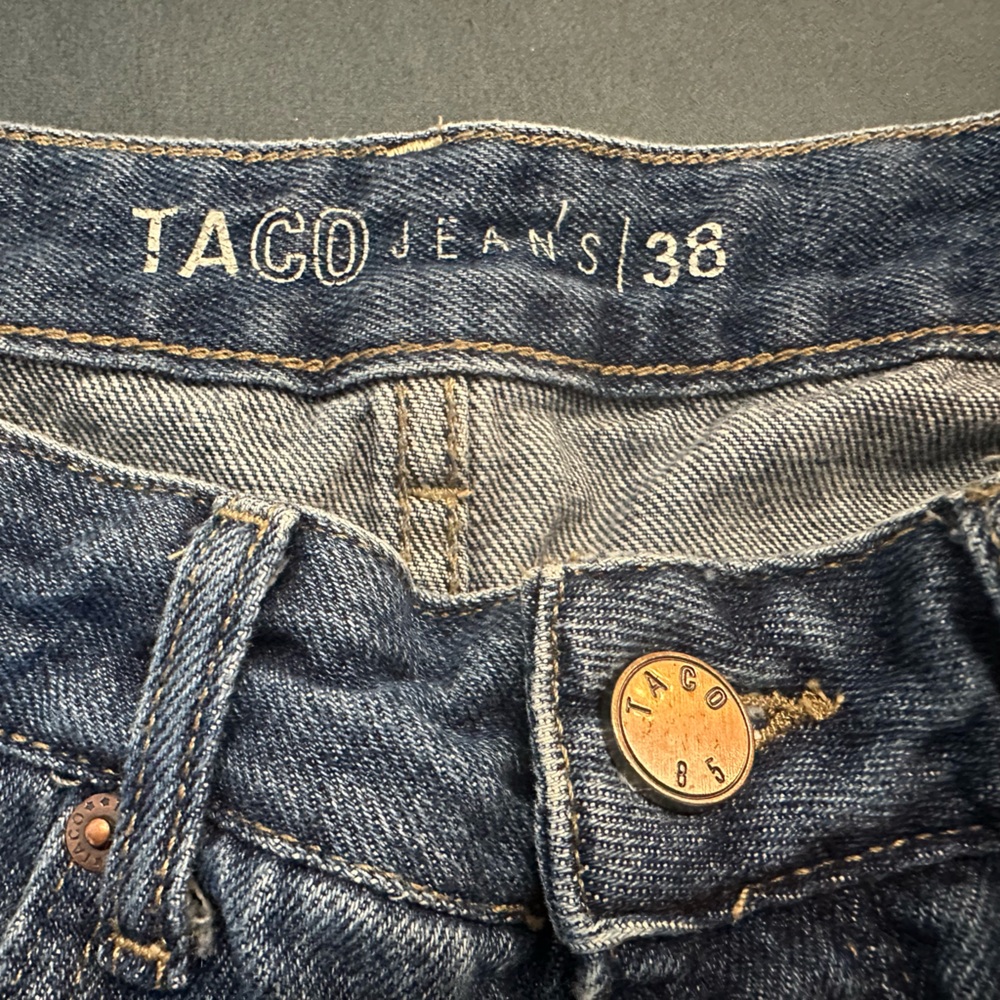 Taco Blue Jean Shorts- Made in Brazil
100% Cotton Jeans - Picture 4 of 7
